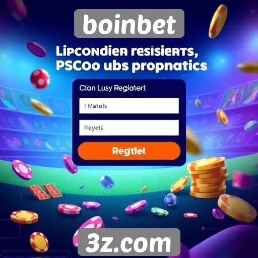 Como se registrar e começar a jogar no boinbet